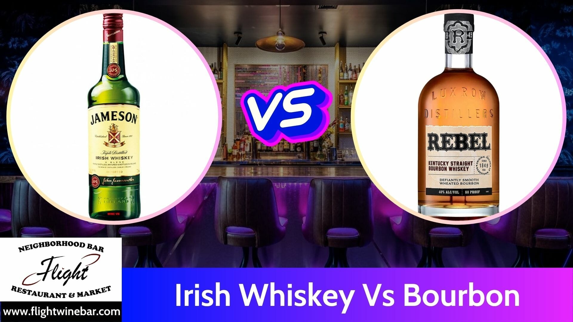 Irish Whiskey Vs Bourbon