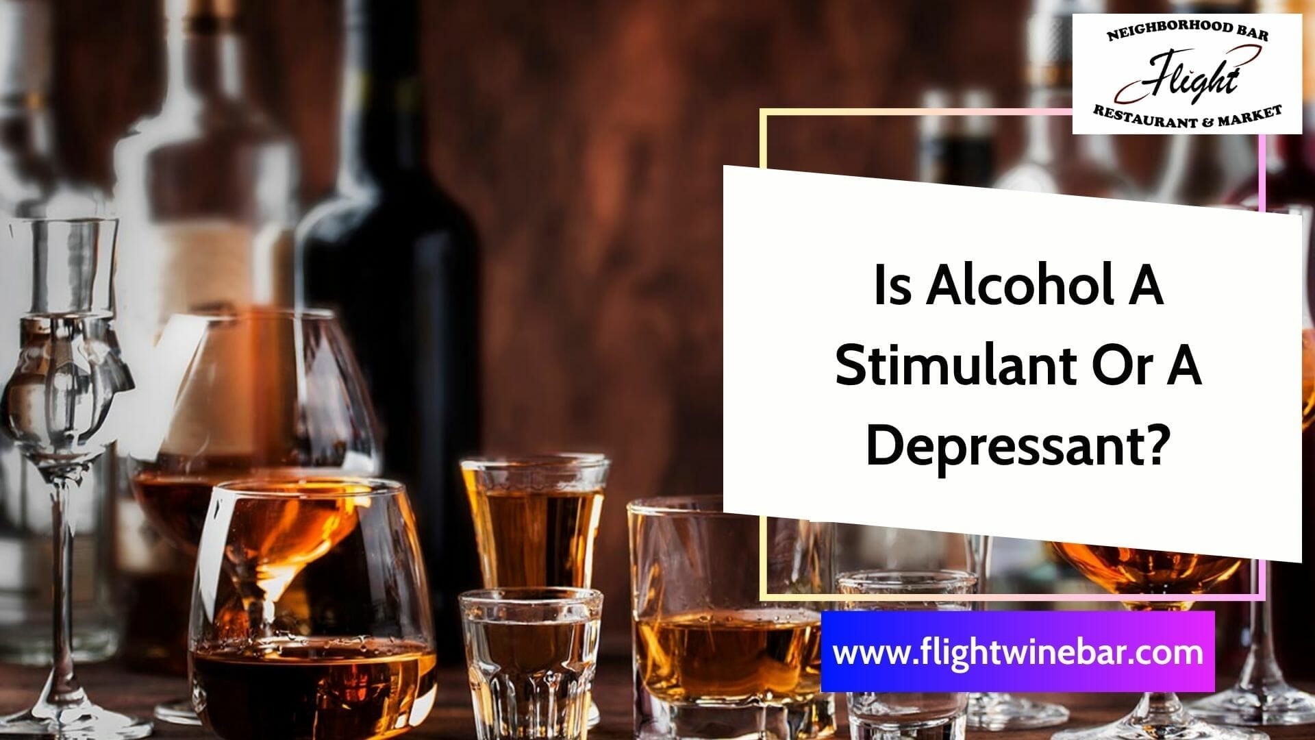 Is Alcohol A Stimulant Or A Depressant