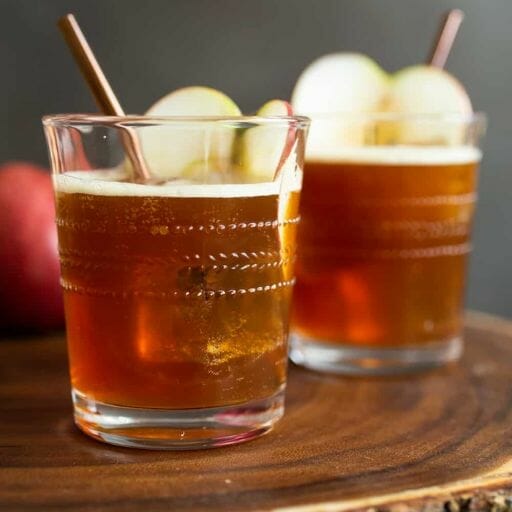 Peanut Butter and Apple Cider Cocktail