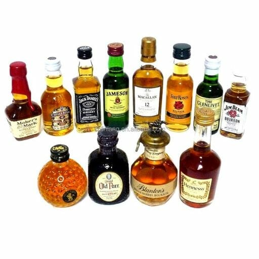 Popular Types of Mini Alcohol Bottles Available