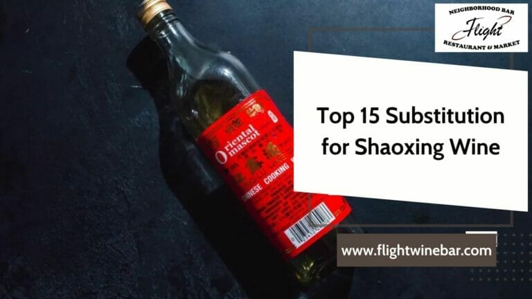 Substitution for Shaoxing Wine
