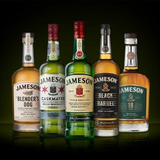 Types of Jameson Whiskey and Their Flavors