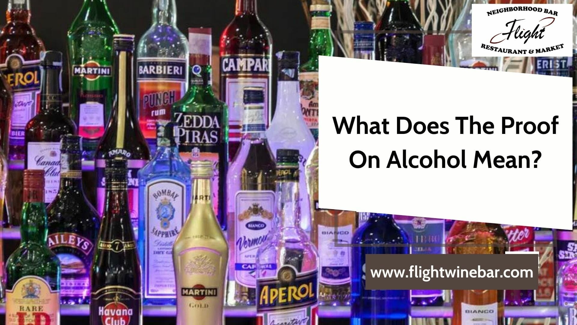 What Does The Proof On Alcohol Mean