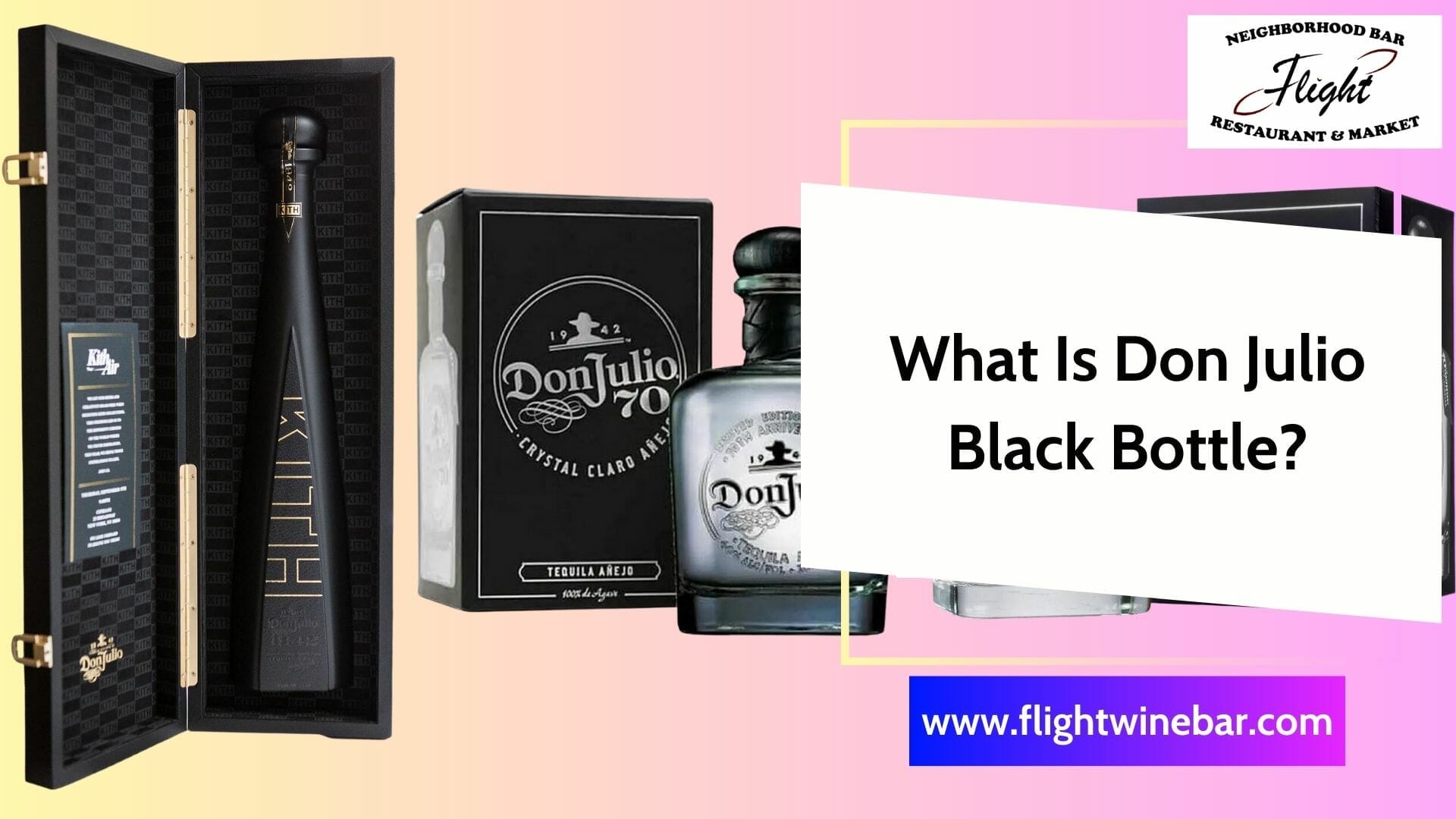 What Is Don Julio Black Bottle