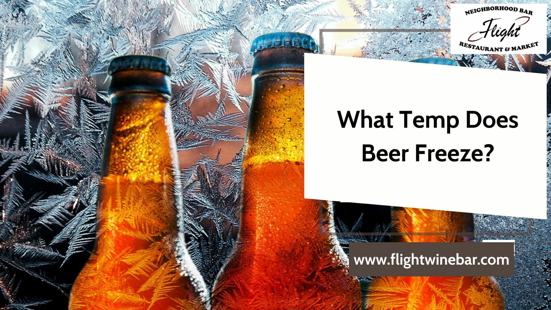 What Temp Does Beer Freeze