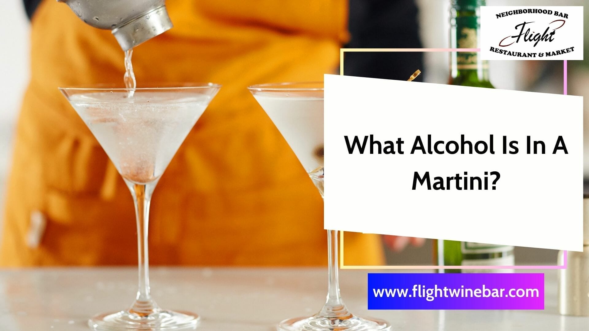 What Alcohol Is In A Martini